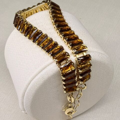 Pulseira Baguete Brown